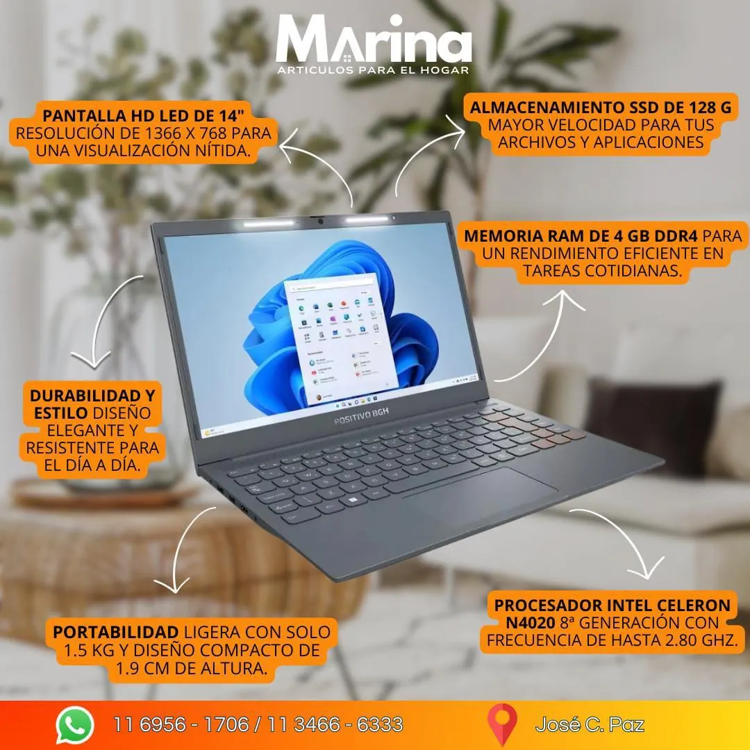 Notebook Positivo BGH AT520L